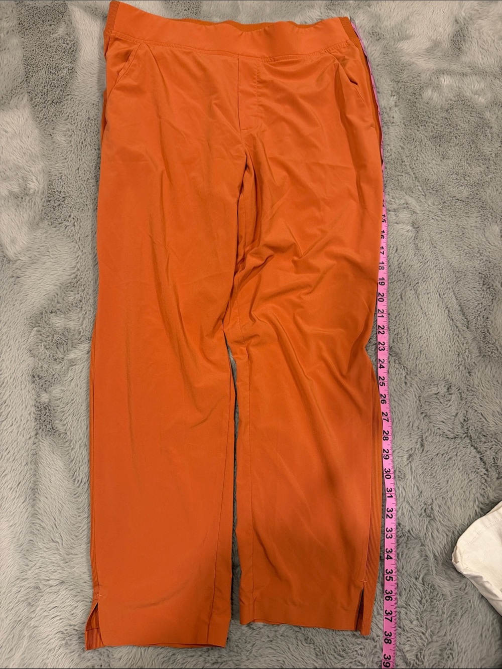Athleta Brooklyn Stretch Pull-On Pants orange